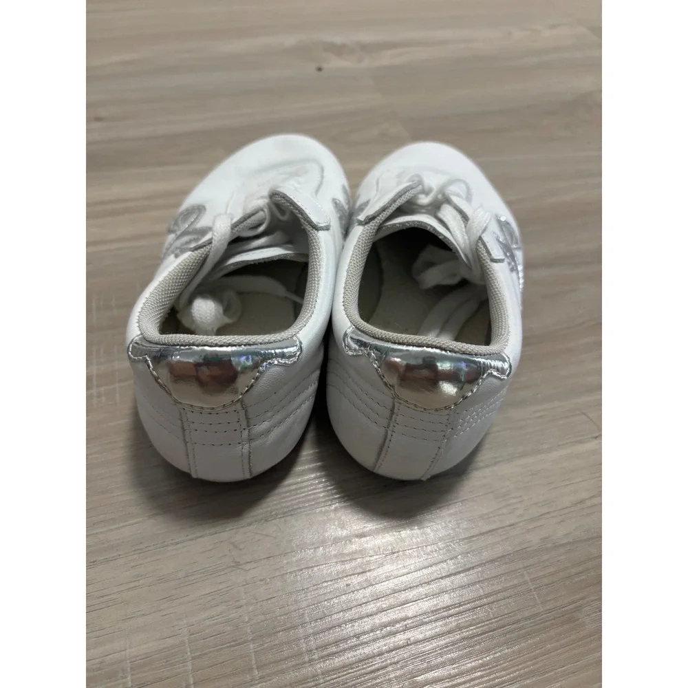 Kung Fu Shoes White Leather Sneakers Martial Arts Training Size‎ 34